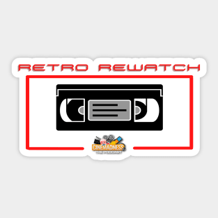 Retro Rewatch Simple Sticker